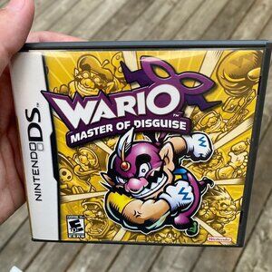 Wario: Master of Disguise (Nintendo DS 2007) Complete With Manual